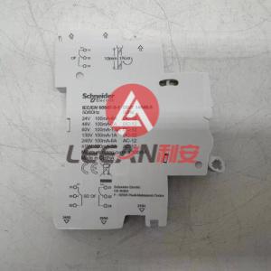 Schneider Electric A9A26909  Auxiliary contact, Acti9 A9A, iOF/SD+OF, 2 C/O, 100mA to 6A, 24VAC to 415VAC, 24VDC to 130VDC, top and bottom connection New