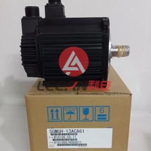 Yaskawa 1300W Sigma II Series AC Servo Motor SGMGH-13ACA61  Industrial Robotic Servomotor New