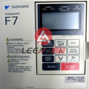 Yaskawa Electric Varispeed F7 AC Drive CIMR-F7U4037 Frequency Inverter 3PH 83A 480V New